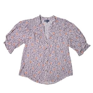 LUCKY BRAND Button Down Top Womens Medium